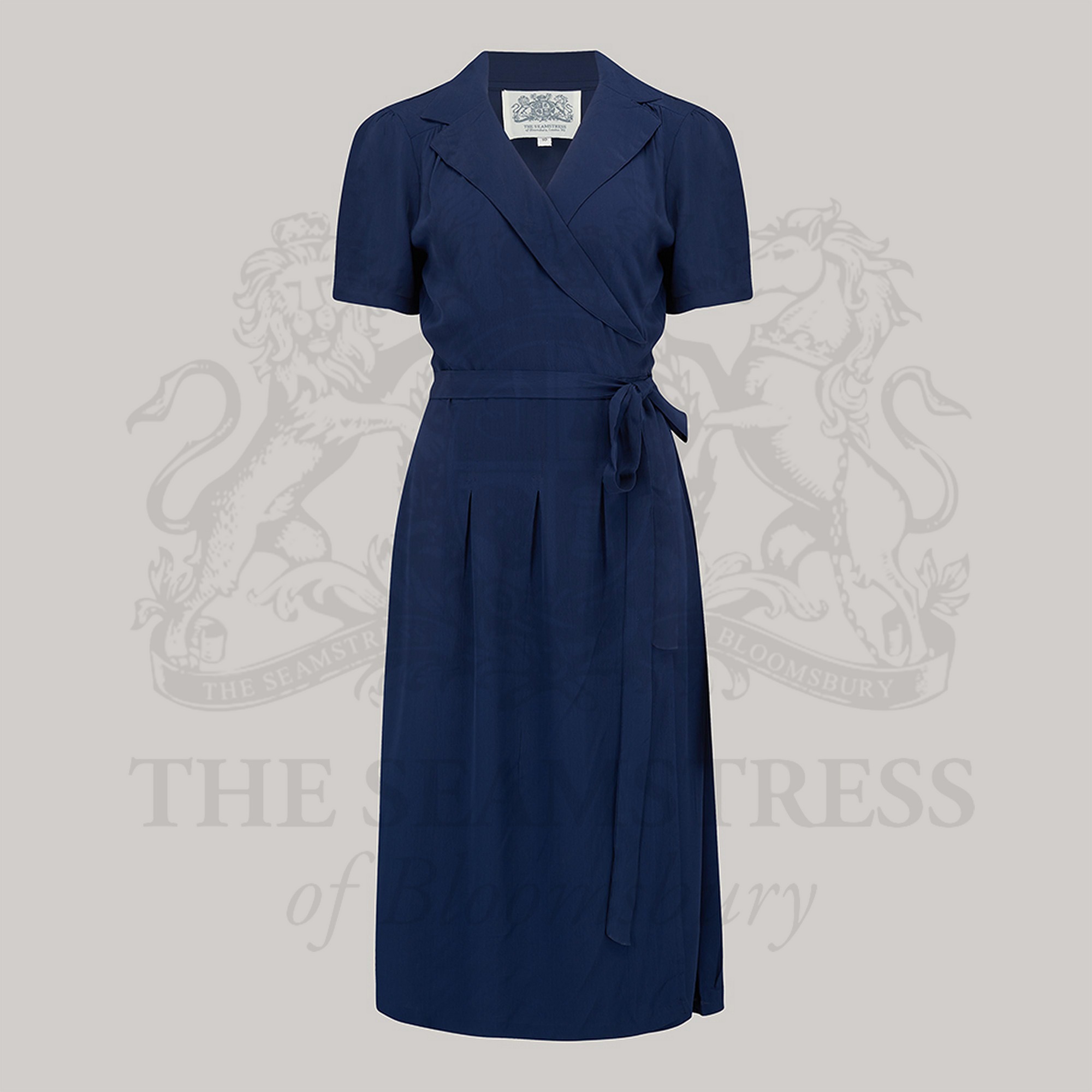 Peggy Wrap Dress | Authentic 1940s Vintage Style Dress - The Seamstress of  Bloomsbury